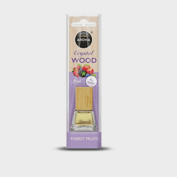 AROMA Car Air Freshener Crystal Wood Forest Fruits 7ML