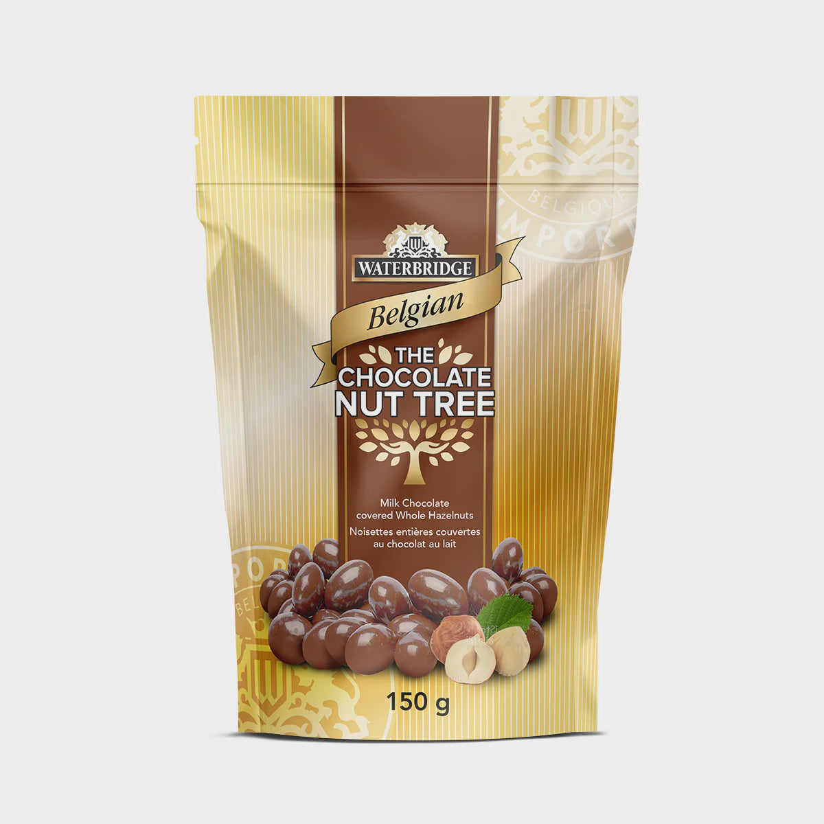 WATERBRIDGE Belgian the Chocolate Nut Tree Hazelnuts 150G