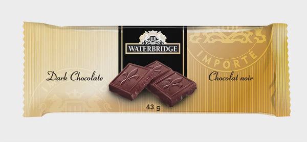 WATERBRIDGE Belgian Dark Chocolate 43G