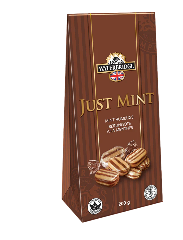 WATERBRIDGE Just Mint Humbugs 200G