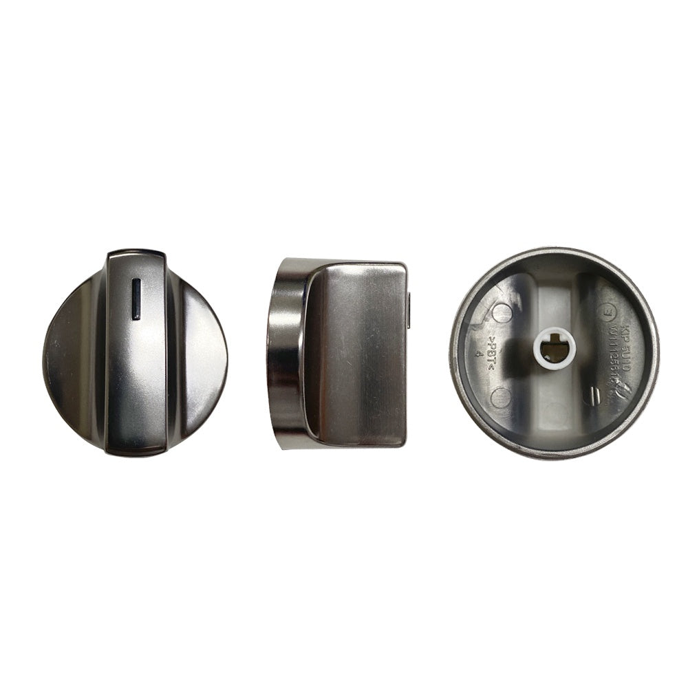 WHIRLPOOL Stove Replacement Part Knob Assembly W11132322 Single (Each) Stainless Steel