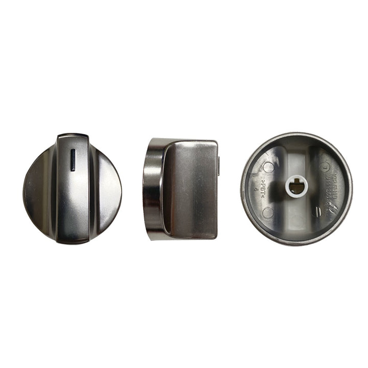 WHIRLPOOL Stove Replacement Part Knob Assembly W11132322 Single (Each) Stainless Steel