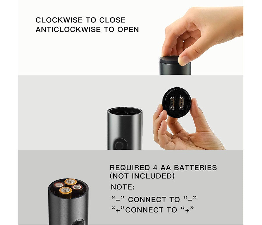 BRENTWOOD Wine Bottle Opener WA-2001S Portable Electric