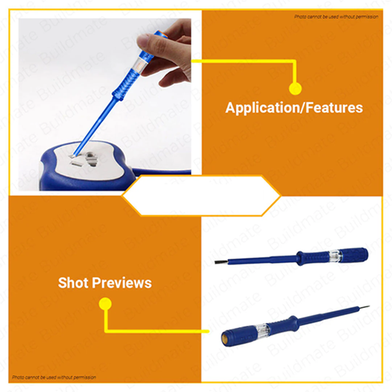WADFOW Tester Screwdriver Flat WTP2904 190MM