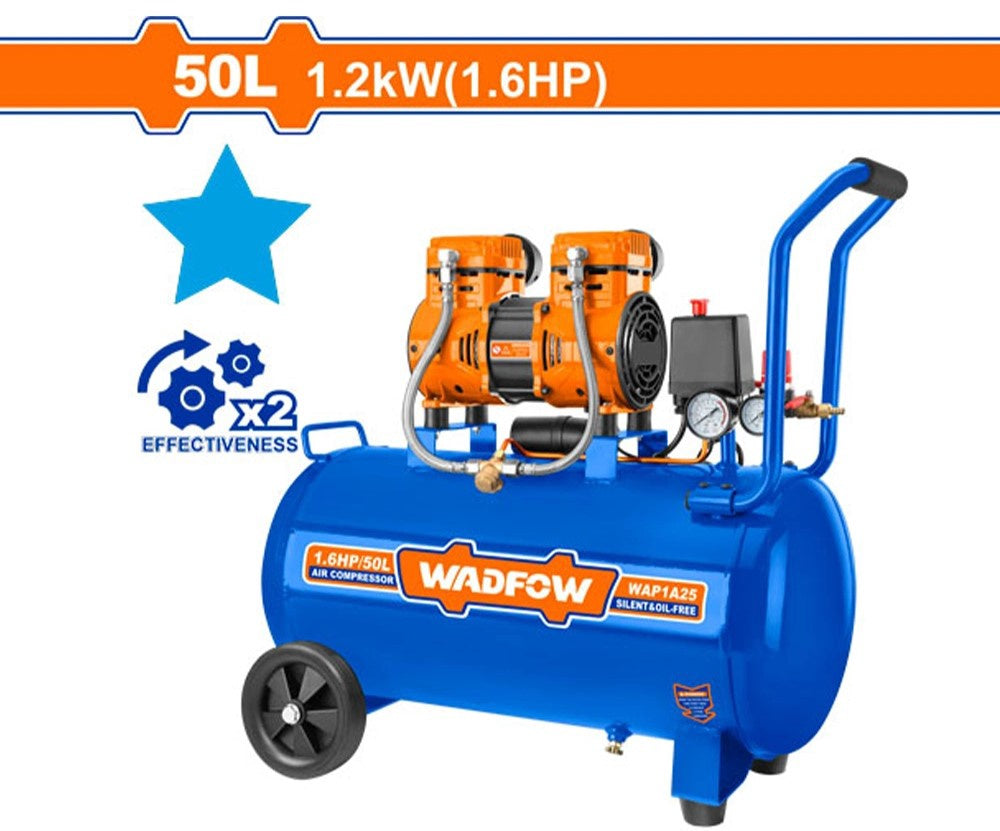 WADFOW Air Compressor UWAP1A25 50L Oil Free