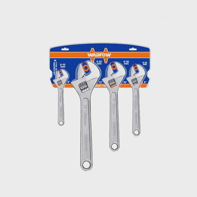 WADFOW Wrench Set 4PCS Cresent WAW174K Adjustable
