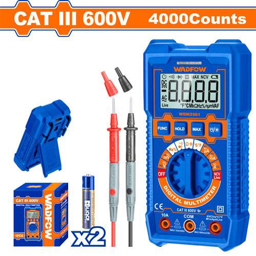 WADFOW Multimeter WDM2501 600V Digital
