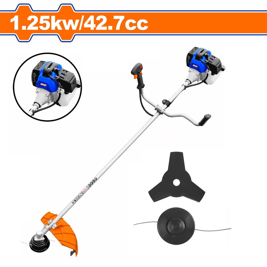 WADFOW Grass Trimmer Brush Cutter WGM1543 Gas 42.7CC
