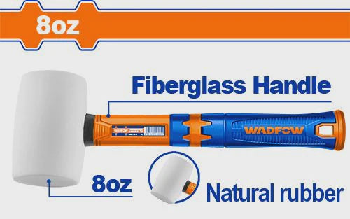 WADFOW Hammer Rubber Mallet 8OZ WHM7303