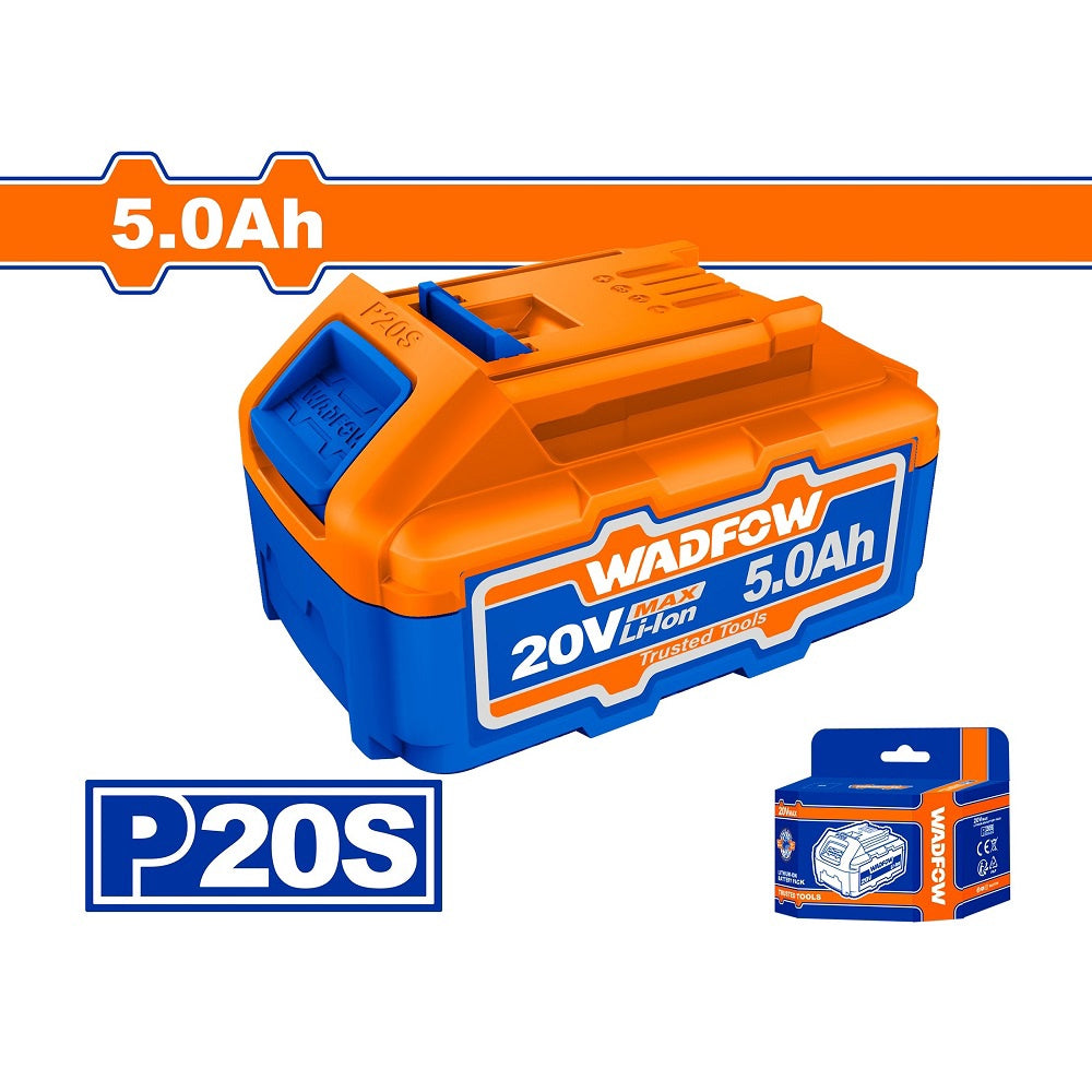 WADFOW Battery Pack 20V 5.0AH WLBP550 LITHIUM-ION