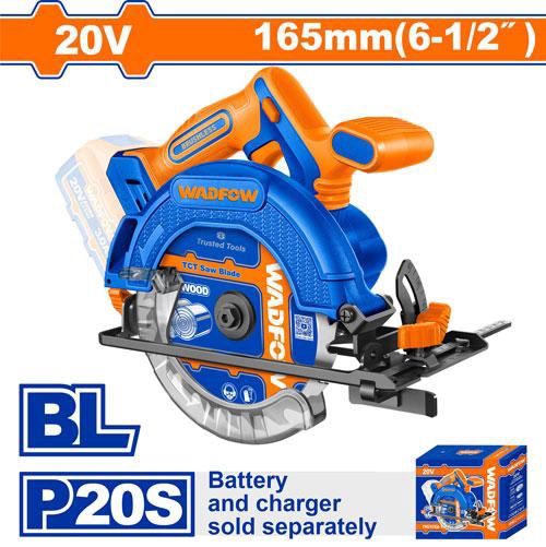 WADFOW Saw Circular WLWP5520 20V Lithium Ion