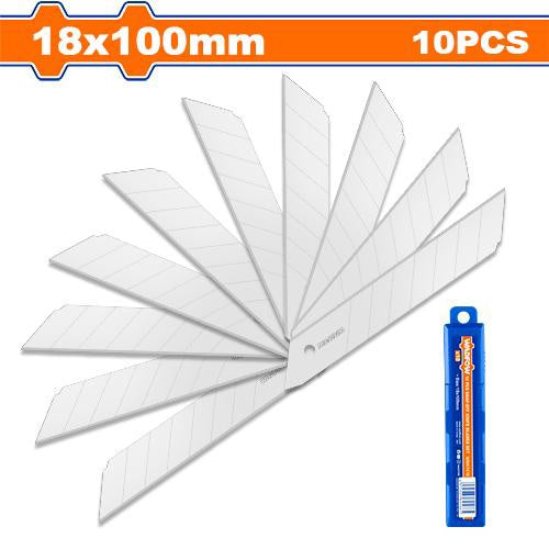 WADFOW Blade Utility 10PCS WMK1K18 18 X 100MM SNAP-OFF