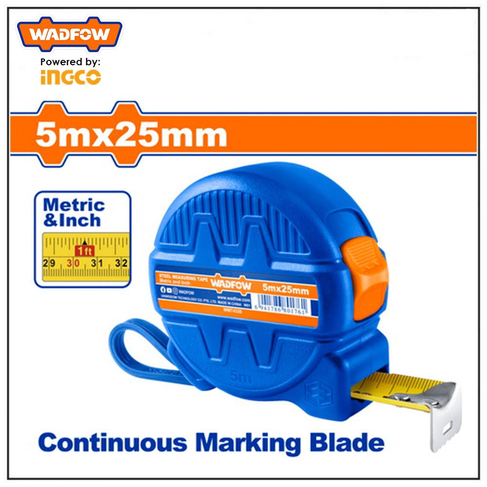 WADFOW Measuring Tape 5M X 25MM WMT4330