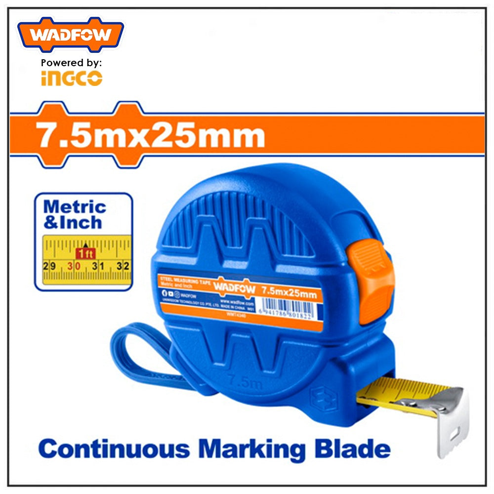 WADFOW Measuring Tape 7.5M X 25MM WMT4340