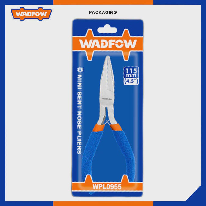 WADFOW Pliers 4.5" WPL0955 Bent Nose