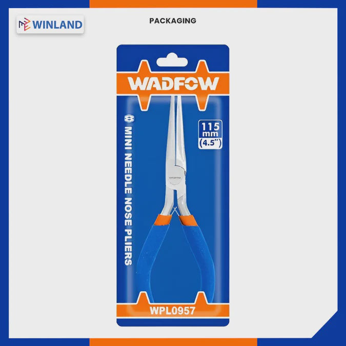 WADFOW Pliers 4.5" WPL0957 Mini Needle Nose