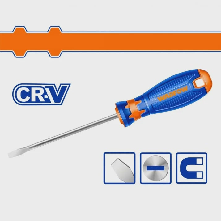 WADFOW Screwdriver Flat WSD1954 SL5.5 X 100MM