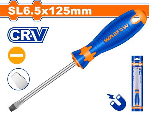 WADFOW Screwdriver Flat WSD1965 SL6.5 X 125MM