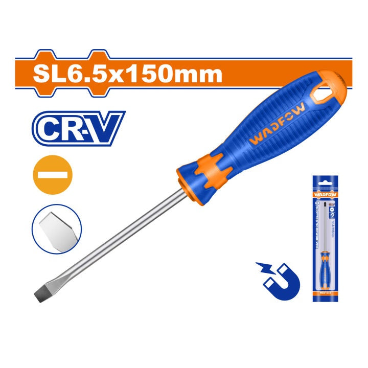 WADFOW Screwdriver Flat WSD1966 SL6.5 X 150MM