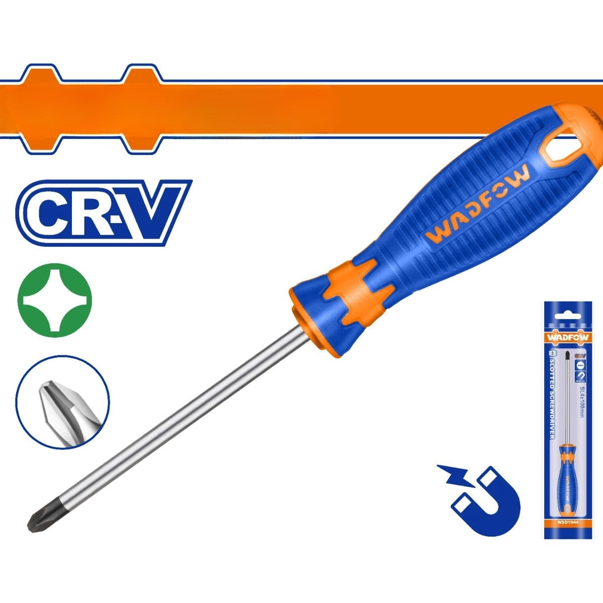 WADFOW Screwdriver 75MM Star WSD2923