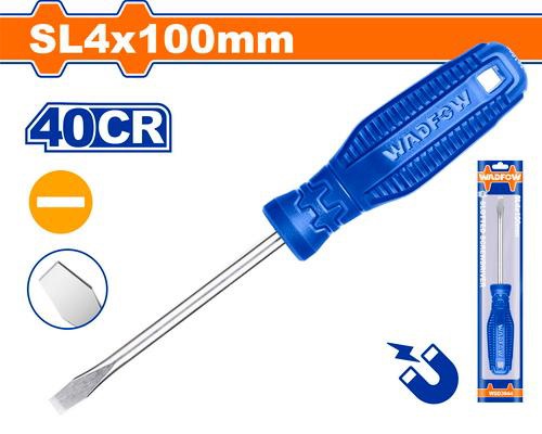 WADFOW Screwdriver Flat WSD3944 SL4 X 100MM