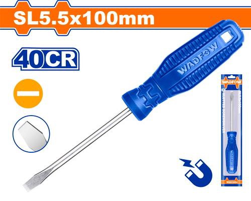 WADFOW Screwdriver Flat WSD3954 SL5.5 X 100MM