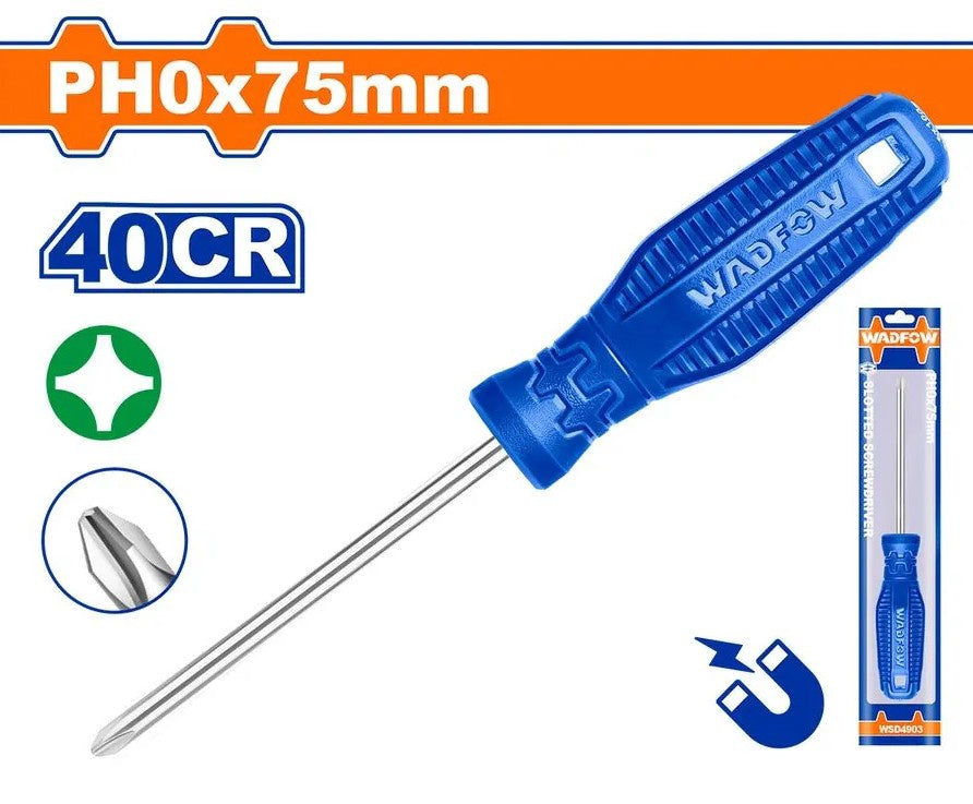 WADFOW Screwdriver Star WSD4903 PH0 X 75MM