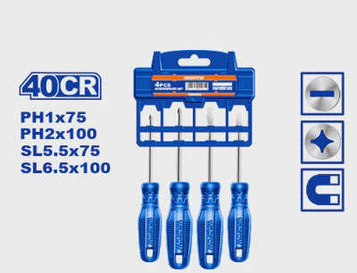 WADFOW Screwdriver Set 4PCS WSS2204