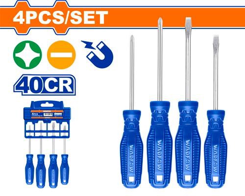 WADFOW Screwdriver Set 4PCS WSS2204