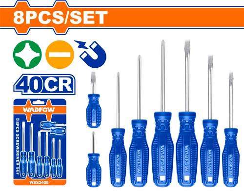 WADFOW Screwdriver Set 8PCS WSS2408