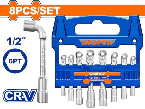 WADFOW Wrench Socket 8PCS WTH4208 L-SHAPED