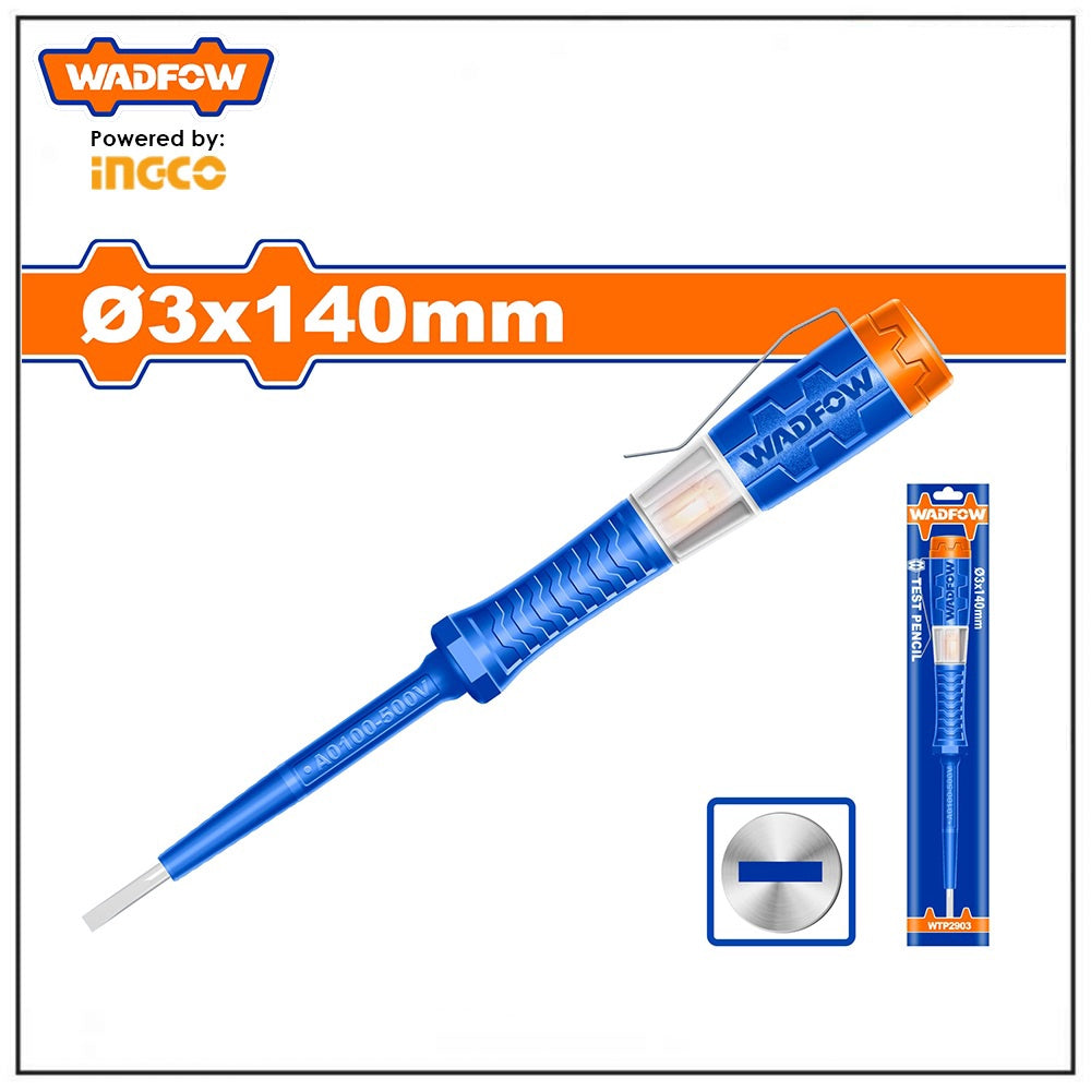 WADFOW Tester Screwdriver Flat WTP2903 140MM