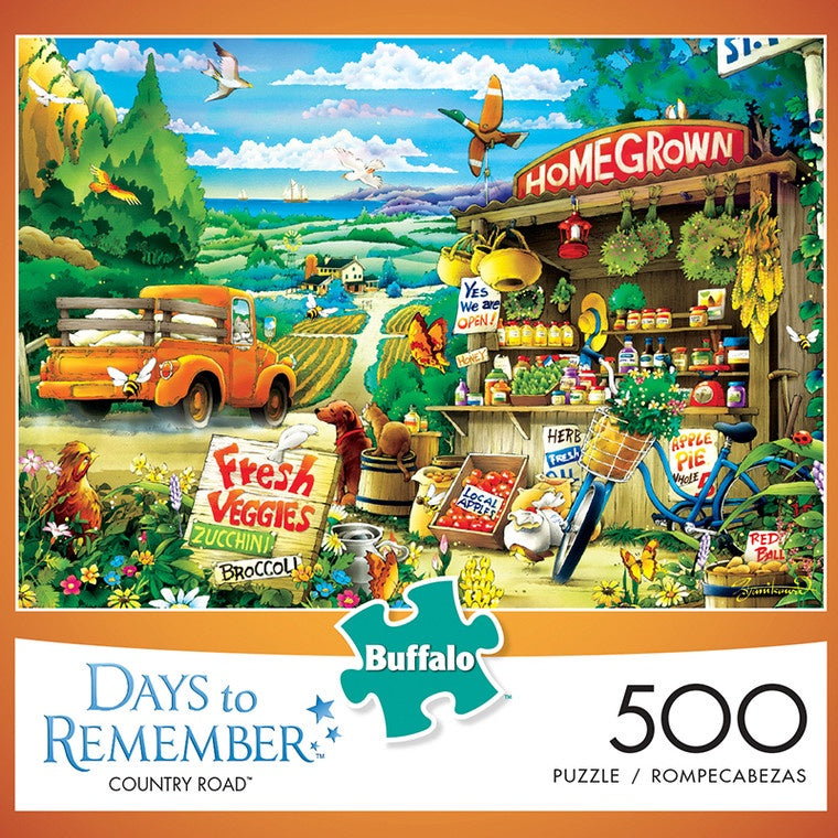 BUFFALO GAMES Puzzle Jigsaw Days to Remember 500PC