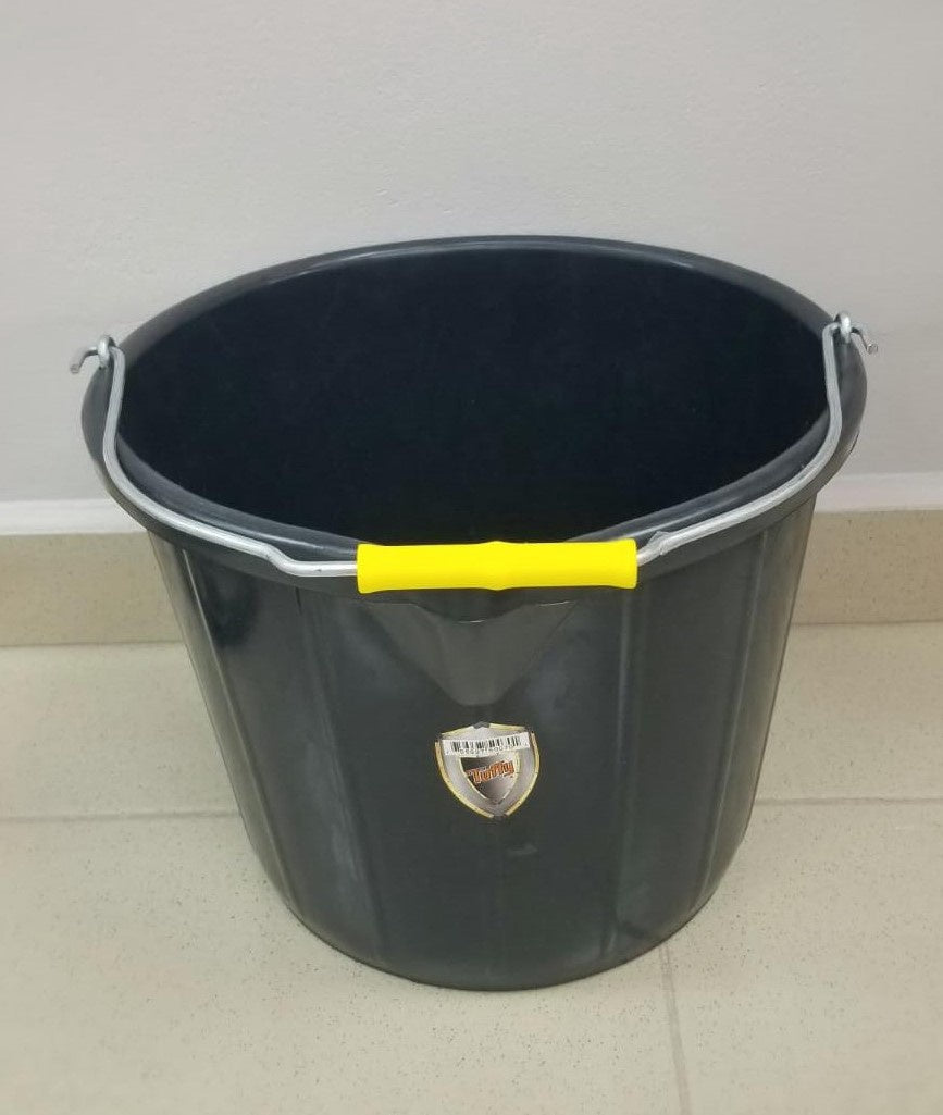 TUFFY Bucket Plastic Construction Black