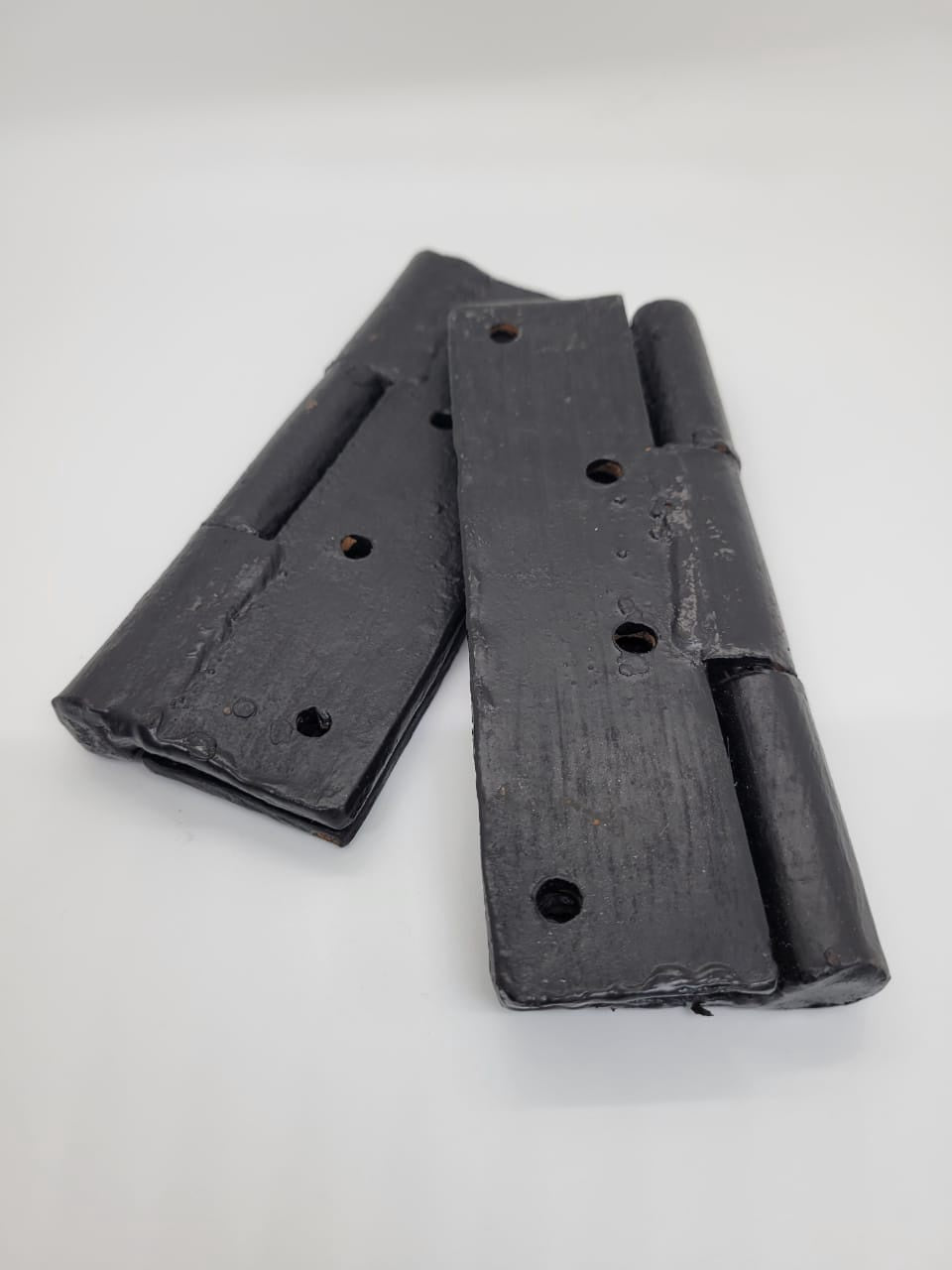 Butt Hinges 6" Black Heavy Duty Local Pr