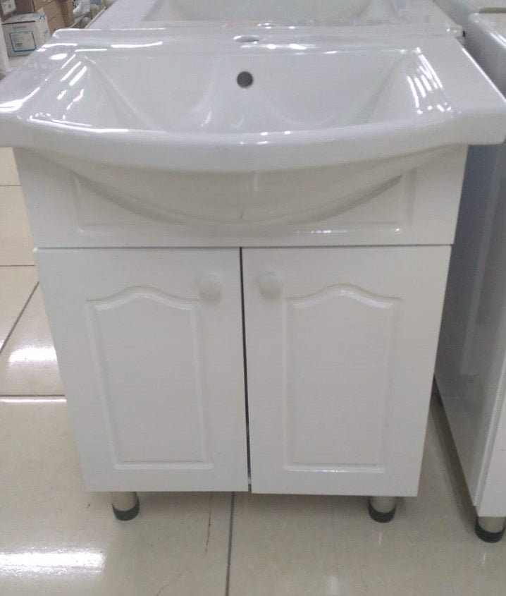 Cabinet Bathroom White SC21 600X450X800MM