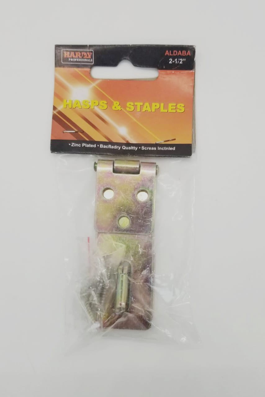 HARDY Hasp & Staple 2 1/2"