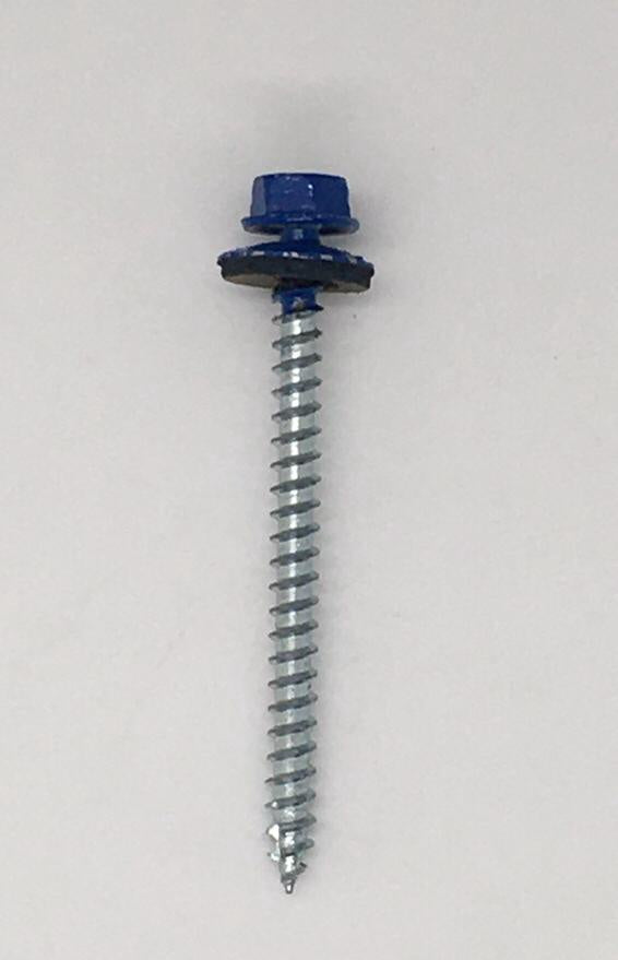 Screw Ind. 2 1/2" 10G Blue METAL-WOOD Sold Each