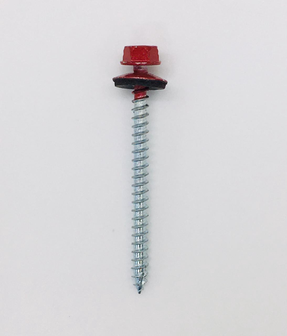 Screw Ind. 2 1/2" 10G Red METAL-WOOD Sold Each