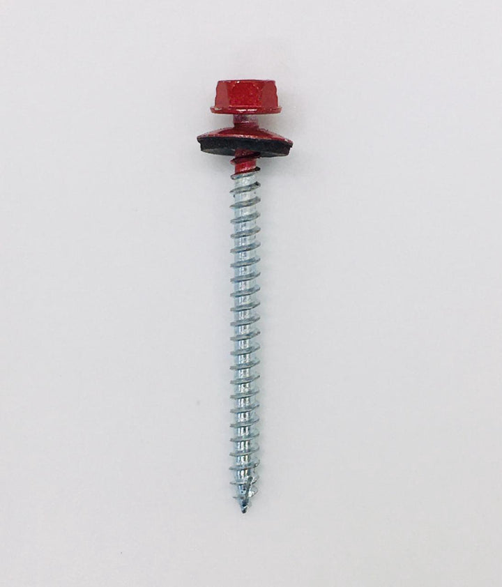 Screw Ind. 2 1/2" 10G Red METAL-WOOD Sold Each