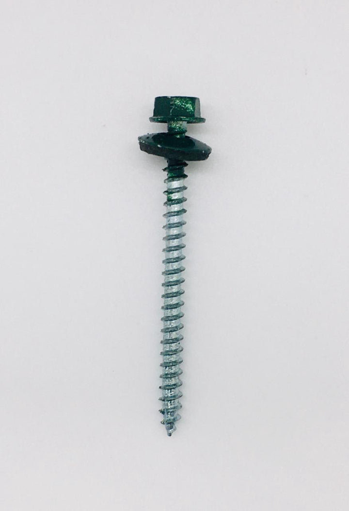 Screw Ind. 2 1/2" 10G Green METAL-WOOD Sold Each