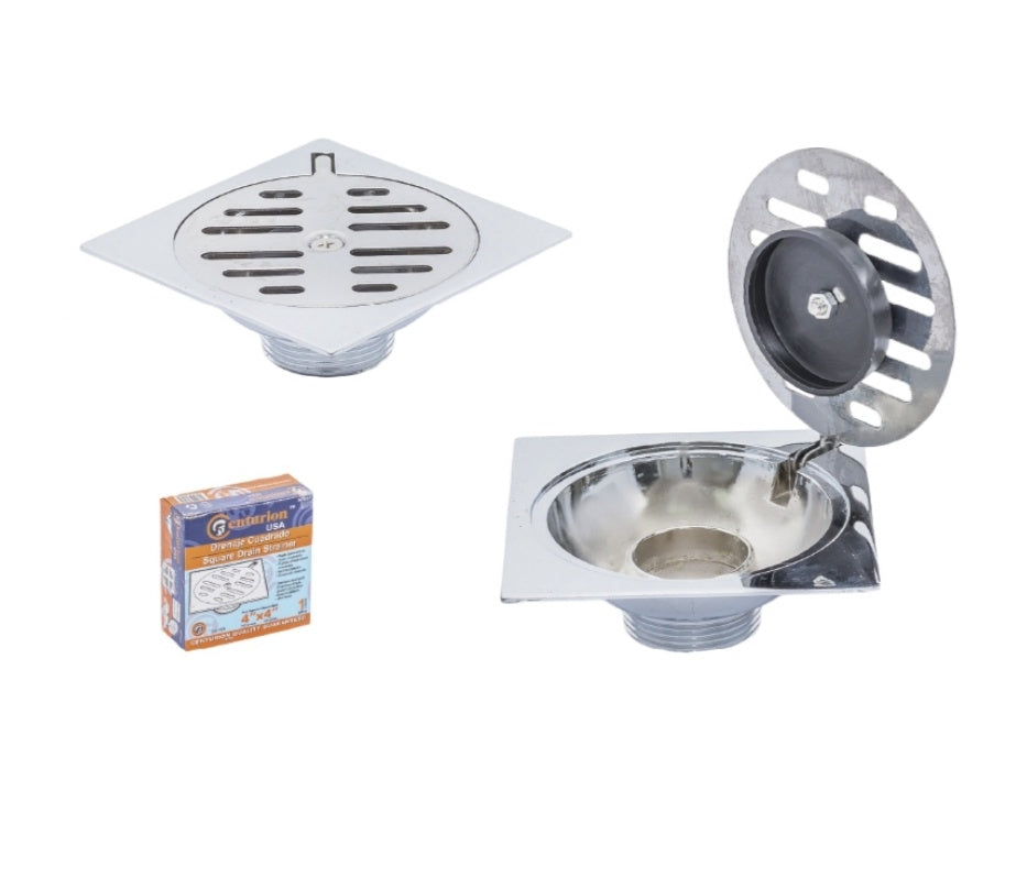 CENTURION Floor Drain Strainer Square SFD01