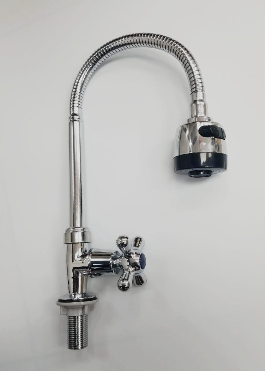 Goose Neck 1/2" Flex Head X Knob