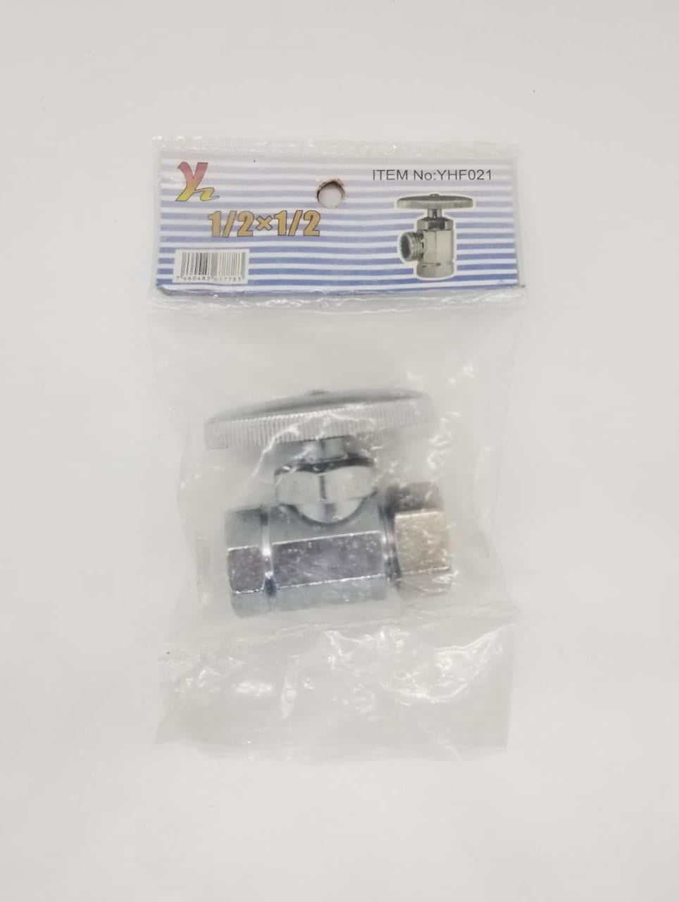 Straight Valve 1/2" X 1/2"/3/8" YHF021