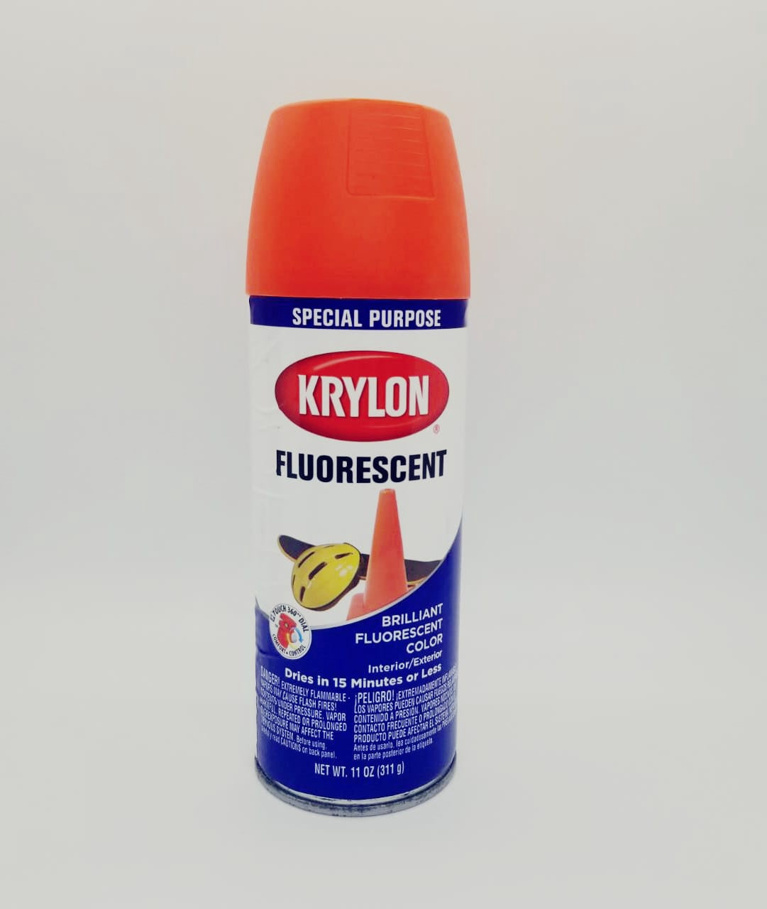 KRYLON Fluorescent Yellow Orange 3102 11OZ