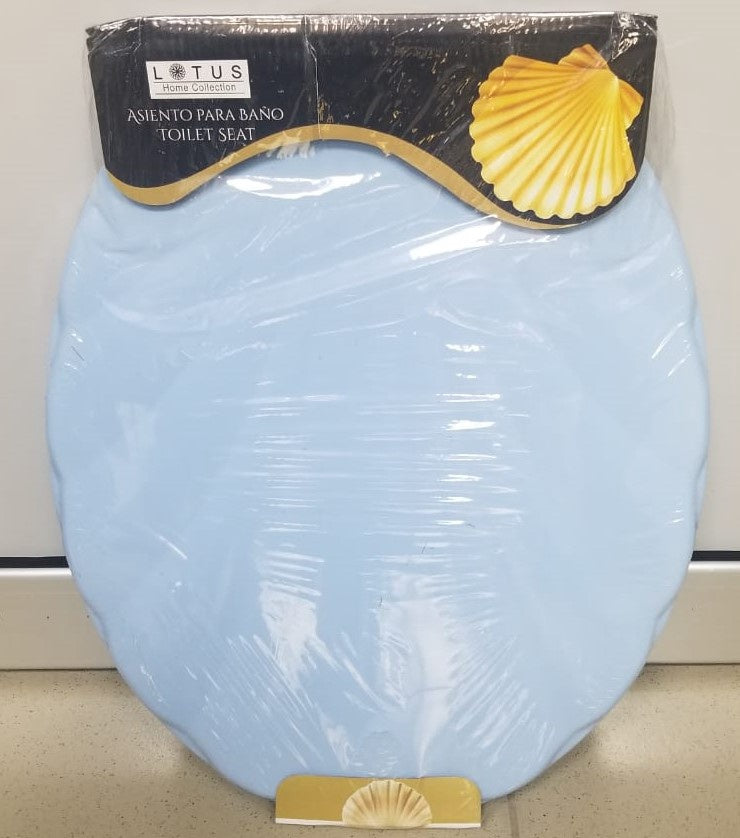 LOTUS Toilet Seat Plastic Shell Blue 82627