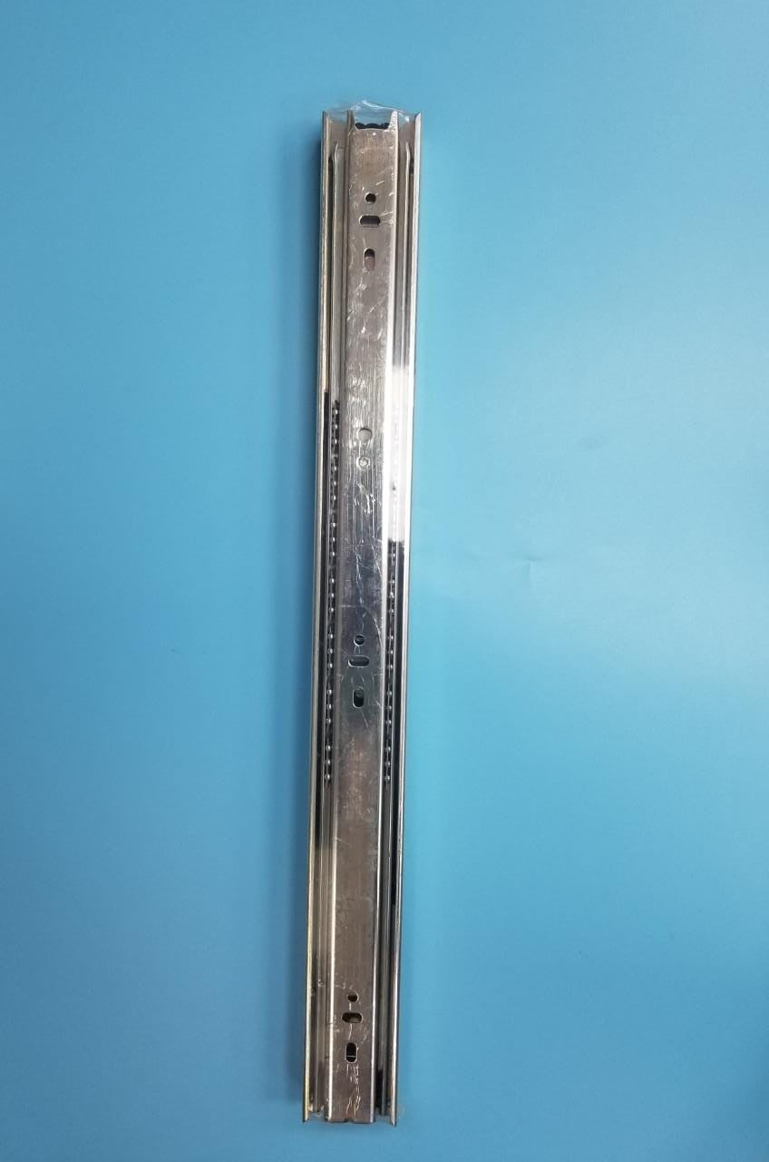 Drawer Slide 18" Set Nickle H/DUTY Ball Bearing