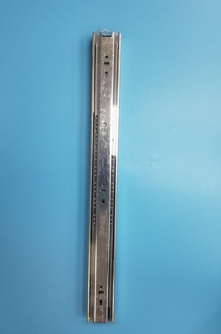 Drawer Slide 18" Set Nickle H/DUTY Ball Bearing
