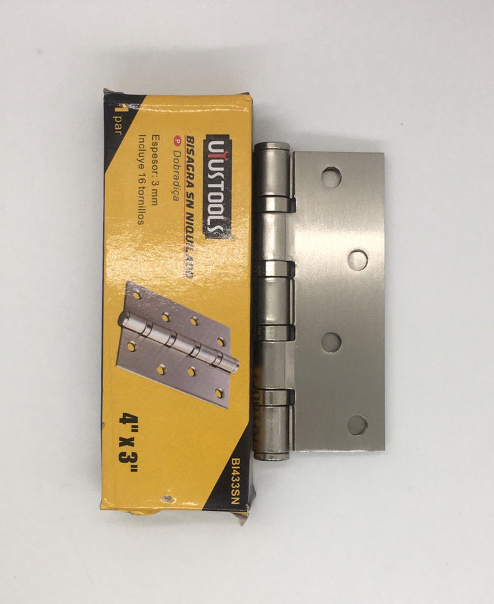 USTOOLS Butt Hinges 4" X 3"