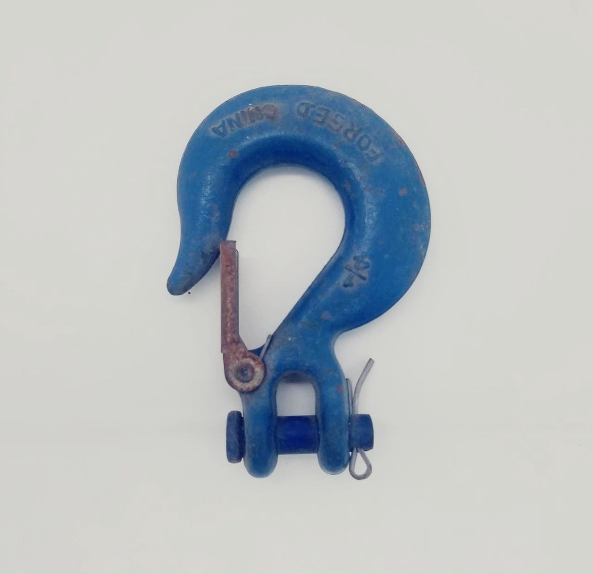Wire Rope Hook 1/4 High Test China Blue
